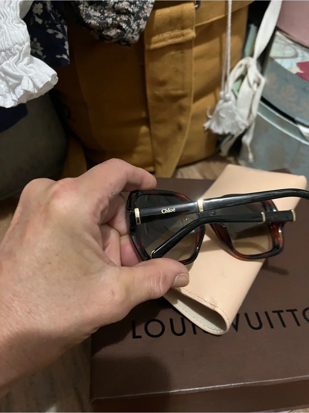 Chloe Large Sunglasses